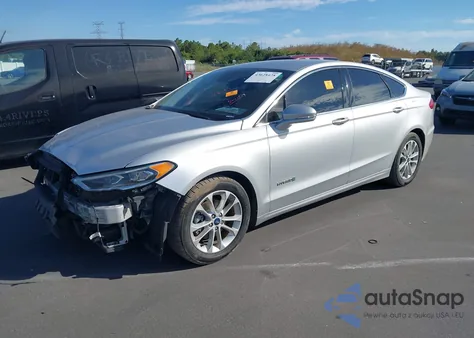 2019 Ford Fusion Hybrid Sel from USA, damaged, VIN 3FA6P0MU6KR123572